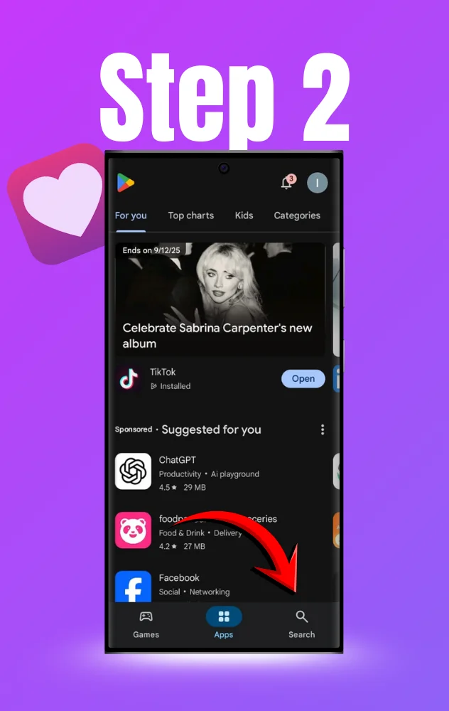 search top follow image