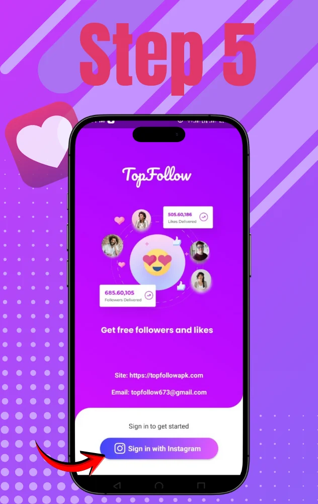 sign in with instagram image