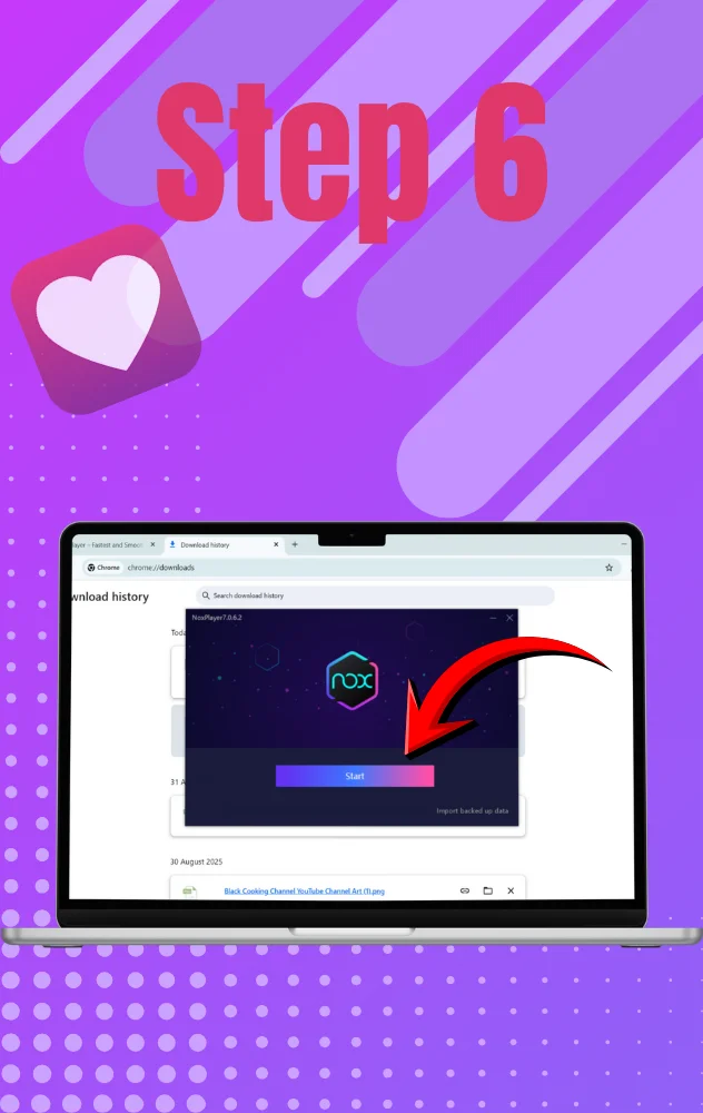 start nox player image