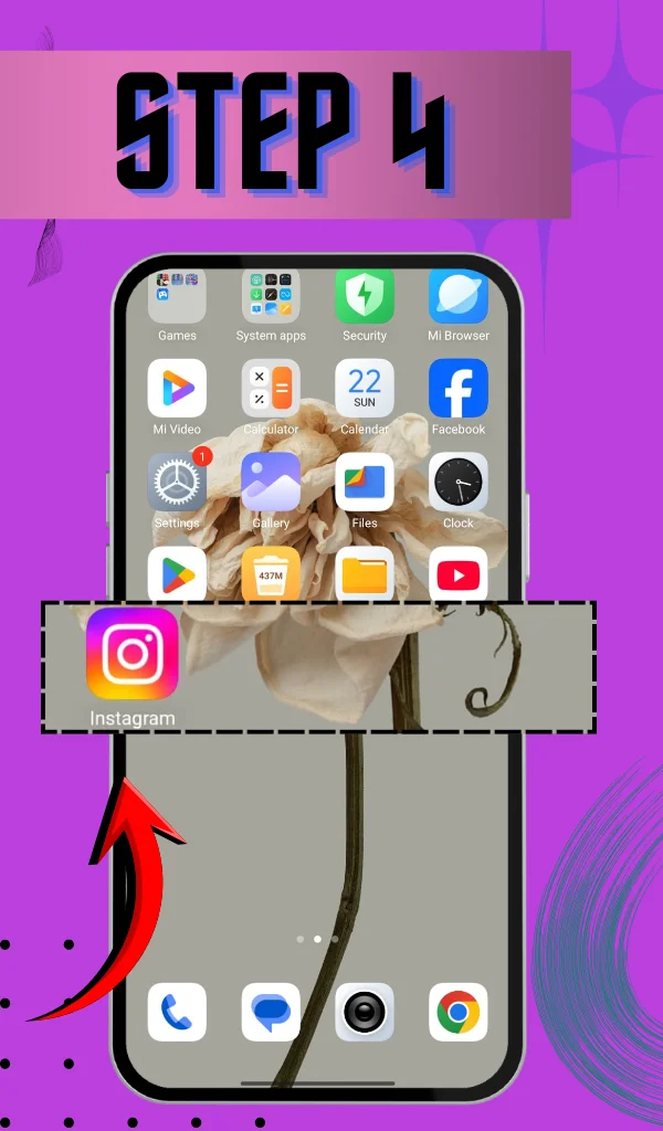 open Instagram image